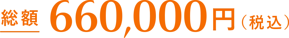 奥歯のインプラントの料金例 660,000円